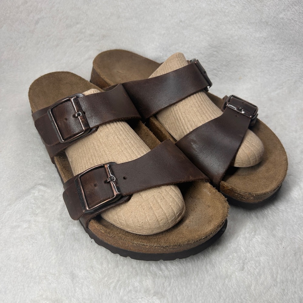 Birki's by Birkenstock Sandals Brown EU 42 – US Women's 11 Wide / Men's 9 Reg. - Picture 5 of 12